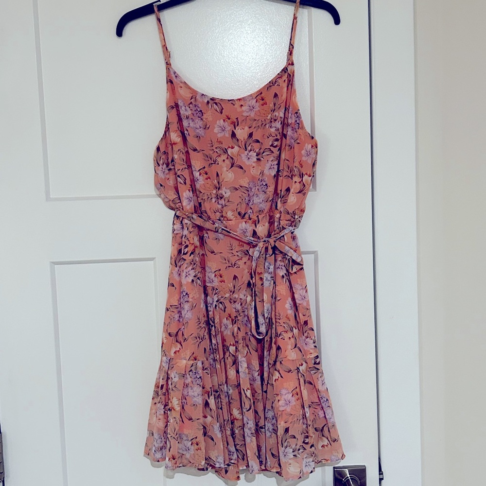 She & Sky Pink Floral Dress
